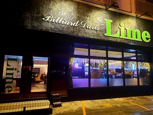 Billiard Darts Lime